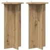 Augalų stovas 2 pcs Artisano ąžuolo 40 x 40 x 80 cm