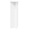 Augalų stovas 2 pcs Balta Ø40 x 100 cm Apdirbta mediena