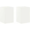 Augalų stovas 2 pcs Balta 40 x 40 x 60 cm Plienas