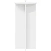 Augalų stovas 2 pcs Balta Ø40 x 80 cm Apdirbta mediena