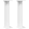 Augalų stovas 2 pcs Baltas 25 x 25,5 x 100,5 cm
