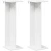 Augalų stovas 2 pcs Baltas 25 x 25,5 x 80,5 cm Dirbtinė mediena