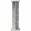 Augalų stovas 2 pcs Betono Pilka 25 x 25,5 x 80,5 cm