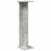 Augalų stovas 2 pcs Betono Pilka 25 x 25,5 x 100,5 cm