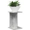 Augalų stovas 2 pcs Betono Pilka 25 x 25,5 x 40,5 cm