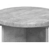 Augalų stovas 2 pcs Betono pilka Ø29,5 x 40 cm Apdirbta mediena