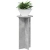 Augalų stovas 2 pcs Betono pilka 29,5 x 29,5 x 60 cm