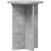 Augalų stovas 2 pcs Betono pilka Ø29,5 x 40 cm Apdirbta mediena