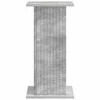 Augalų stovas 2 pcs Betono pilka 30,5 x 30 x 60,5 cm