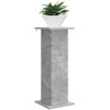 Augalų stovas 2 pcs Betono pilka 30,5 x 30 x 80,5 cm