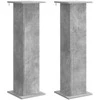 Augalų stovas 2 pcs Betono pilka 30,5 x 30 x 100,5 cm