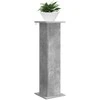 Augalų stovas 2 pcs Betono pilka 30,5 x 30 x 100,5 cm