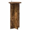 Augalų stovas 2 pcs Dūminio ąžuolo 29,5 x 29,5 x 60 cm