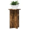 Augalų stovas 2 pcs Dūminio ąžuolo Ø40 x 60 cm Apdirbta mediena