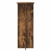 Augalų stovas 2 pcs Dūminio ąžuolo Ø40 x 100 cm