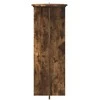 Augalų stovas 2 pcs Dūminio ąžuolo Ø40 x 100 cm
