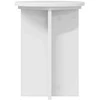 Augalų stovas 2 pcs Itin blizgi balta Ø29,5 x 40 cm