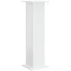 Augalų stovas 2 pcs Itin blizgi balta 30,5 x 30 x 100,5 cm