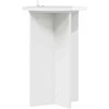 Augalų stovas 2 pcs Itin blizgi balta Ø40 x 60 cm