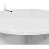 Augalų stovas 2 pcs Itin blizgi balta Ø40 x 100 cm