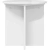 Augalų stovas 2 pcs Itin blizgi balta 40 x 40 x 40 cm