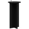 Augalų stovas 2 pcs Juoda 29,5 x 29,5 x 60 cm Apdirbta mediena