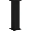 Augalų stovas 2 pcs Juoda 30,5 x 30 x 100,5 cm Apdirbta mediena