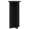 Augalų stovas 2 pcs Juoda 40 x 40 x 80 cm Apdirbta mediena