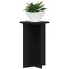 Augalų stovas 2 pcs Juoda Ø40 x 60 cm Apdirbta mediena