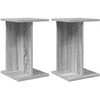 Augalų stovas 2 pcs Pilka Sonoma 25 x 25,5 x 40,5 cm