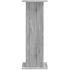 Augalų stovas 2 pcs Pilka sonoma ąžuolo 30,5 x 30 x 80,5 cm