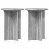 Augalų stovas 2 pcs Pilka sonoma ąžuolo Ø29,5 x 40 cm