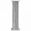Augalų stovas 2 pcs Pilka sonoma ąžuolo 30,5 x 30 x 100,5 cm