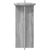Augalų stovas 2 pcs Pilka sonoma ąžuolo 29,5 x 29,5 x 60 cm