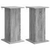 Augalų stovas 2 pcs Pilka sonoma ąžuolo 30,5 x 30 x 60,5 cm