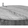 Augalų stovas 2 pcs Pilka sonoma ąžuolo Ø40 x 60 cm