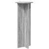 Augalų stovas 2 pcs Pilka sonoma ąžuolo Ø40 x 100 cm