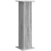 Augalų stovas 2 pcs Pilka sonoma ąžuolo 30,5 x 30 x 100,5 cm