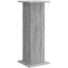 Augalų stovas 2 pcs Pilka sonoma ąžuolo 30,5 x 30 x 80,5 cm