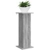 Augalų stovas 2 pcs Pilka sonoma ąžuolo 30,5 x 30 x 80,5 cm