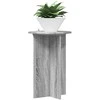Augalų stovas 2 pcs Pilka sonoma ąžuolo Ø40 x 60 cm