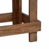 Augalų stovas 2 pcs Ruda 70 x 11 x 27 cm Mahogany Medis