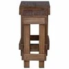 Augalų stovas 2 pcs Ruda 70 x 11 x 27 cm Mahogany Medis