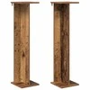 Augalų stovas 2 pcs Senas medis 25 x 25,5 x 100,5 cm