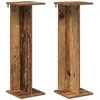 Augalų stovas 2 pcs Senas medis 25 x 25,5 x 80,5 cm