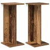 Augalų stovas 2 pcs Senas medis 25 x 25,5 x 60,5 cm