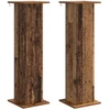Augalų stovas 2 pcs Sendintos medienos 30,5 x 30 x 100,5 cm