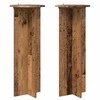 Augalų stovas 2 pcs Sendintos medienos Ø40 x 100 cm