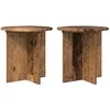 Augalų stovas 2 pcs Sendintos medienos 40 x 40 x 40 cm