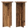Augalų stovas 2 pcs Sendintos medienos 40 x 40 x 80 cm